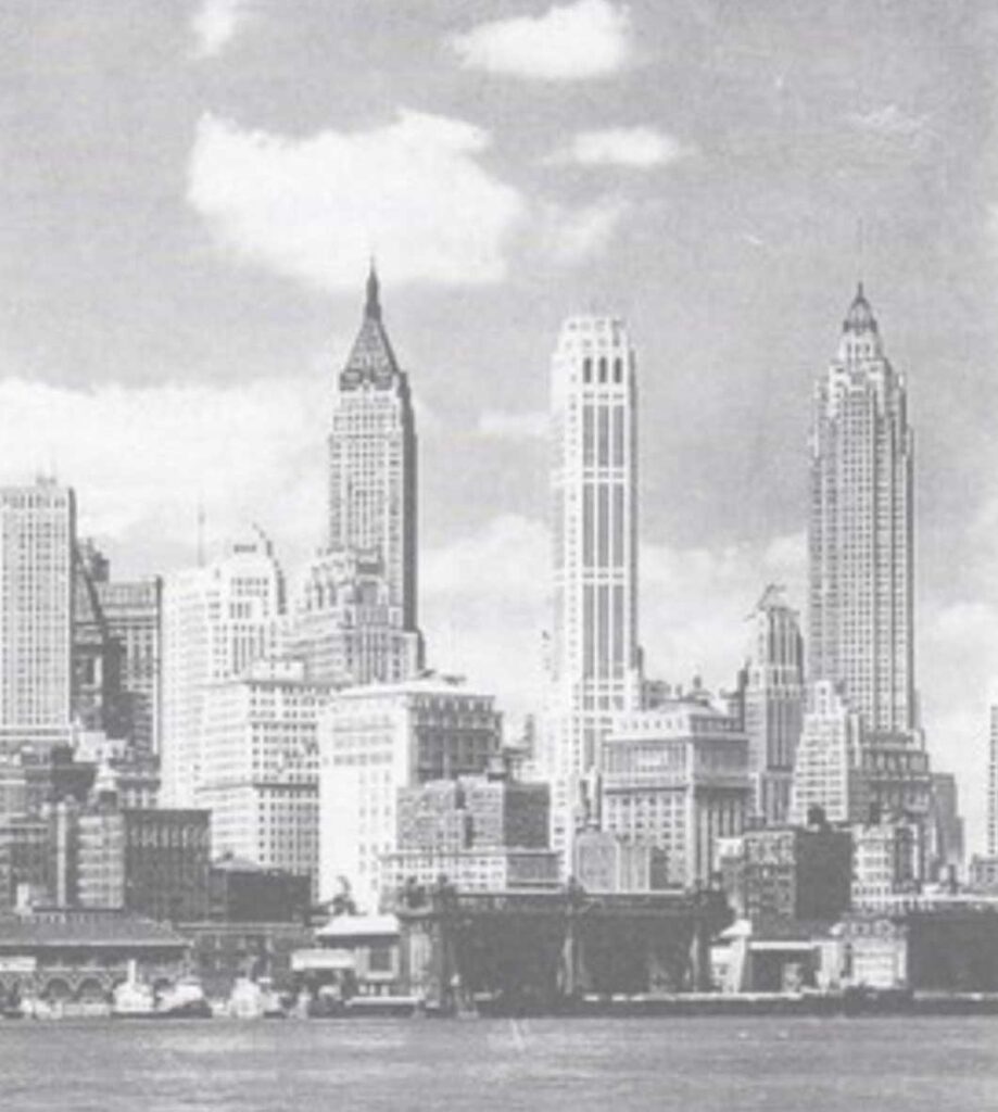 1940s City Skyline