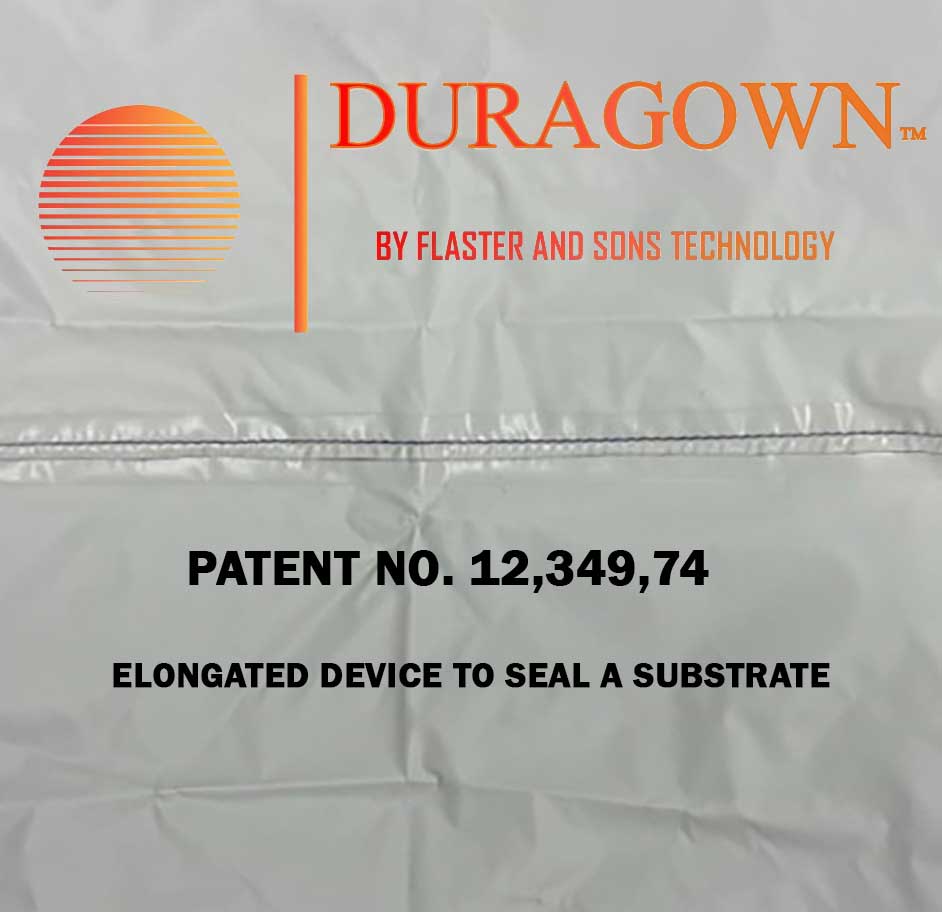 Duragown by Flaster and Sons Technology: Patent No. 12,349,74